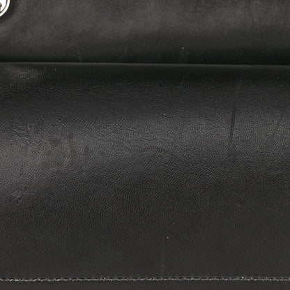Chanel Lambskin Quilted Jumbo Double Flap Black 11 of 14