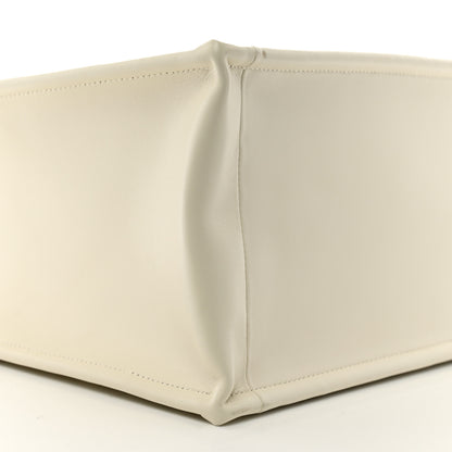 Christian Dior Calfskin Macro Cannage Medium Book Tote Latte 9 of 13