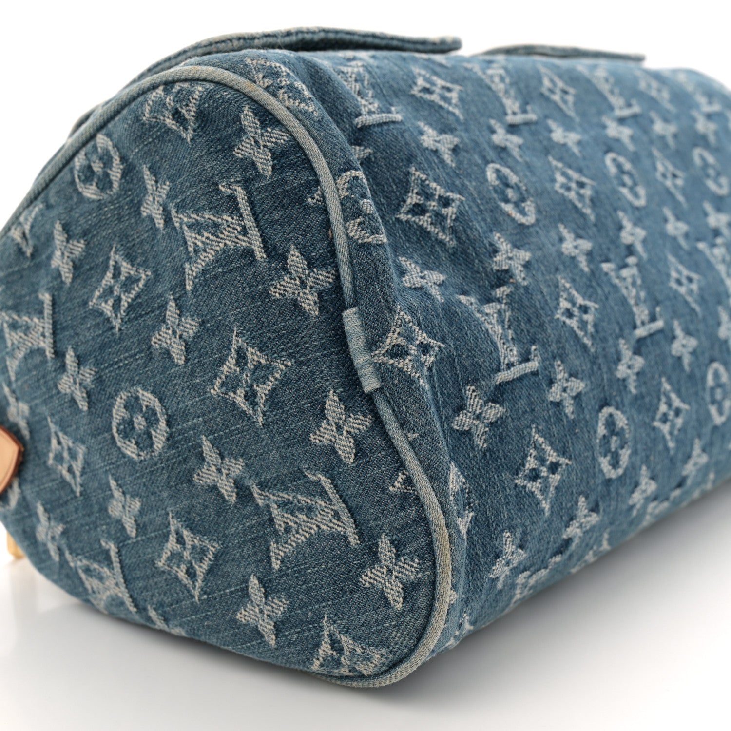 Louis Vuitton Monogram Denim Neo Speedy Blue 9 of 13