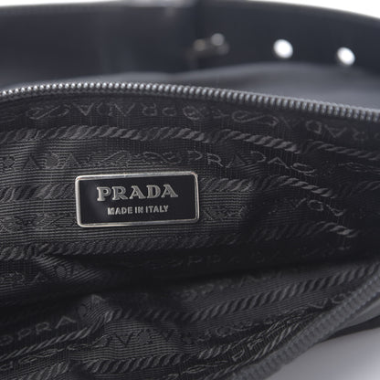 Prada Tessuto Nylon Saffiano Belt Bag Black 7 of 12