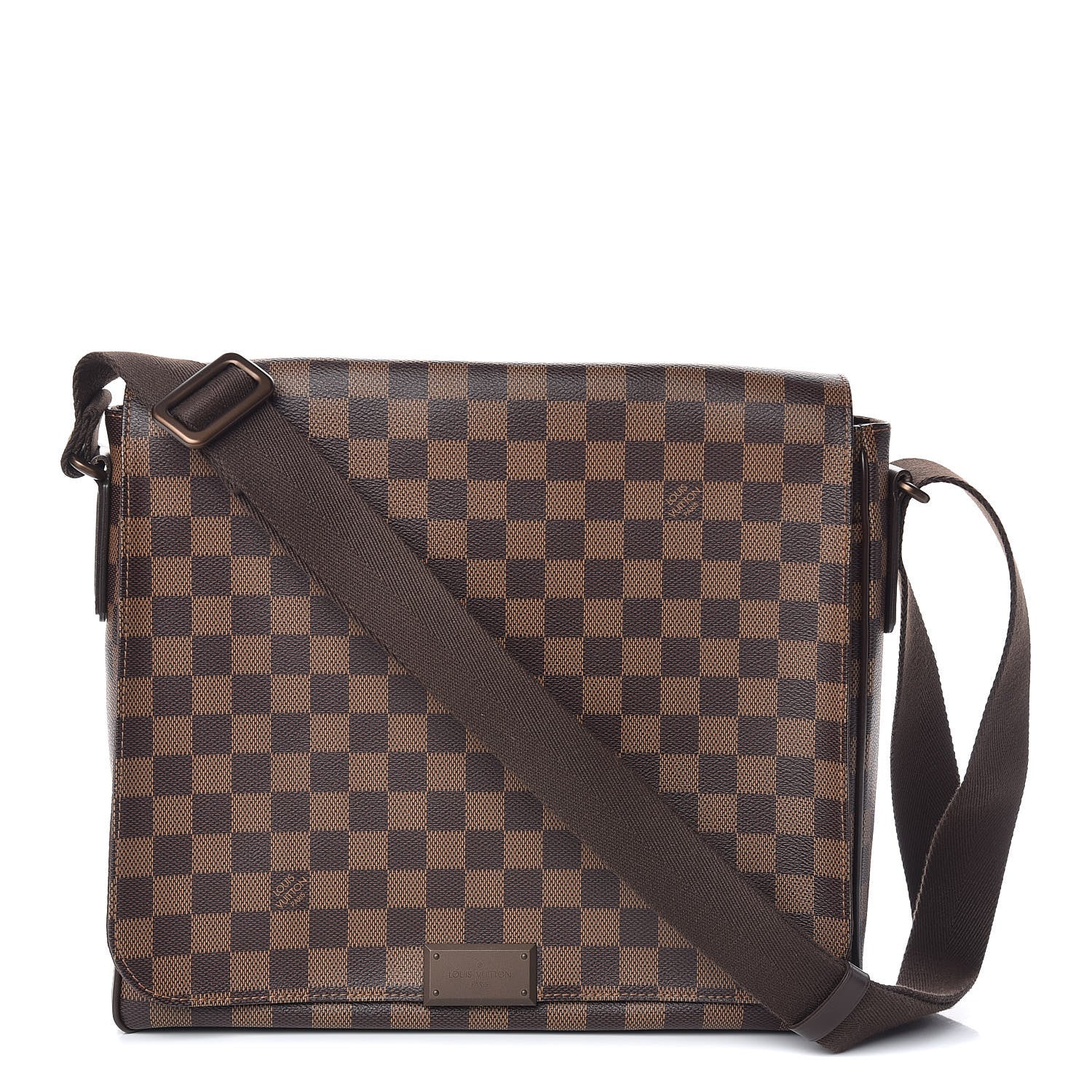 Louis Vuitton Damier Ebene District MM 1 of 9