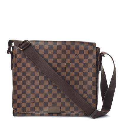 Louis Vuitton Damier Ebene District MM 1 of 9