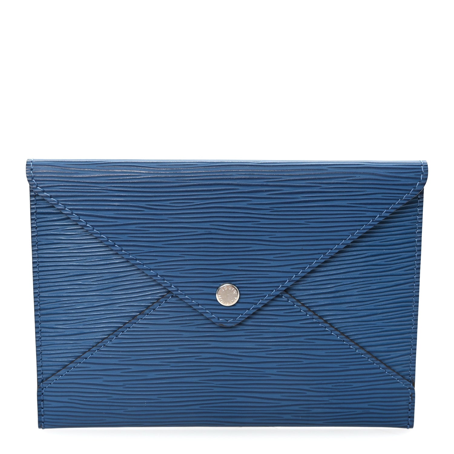 Louis Vuitton Epi Envelope Pouch Indigo 1 of 6