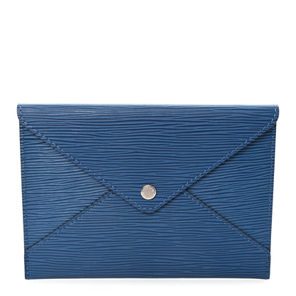 Louis Vuitton Epi Envelope Pouch Indigo 1 of 6