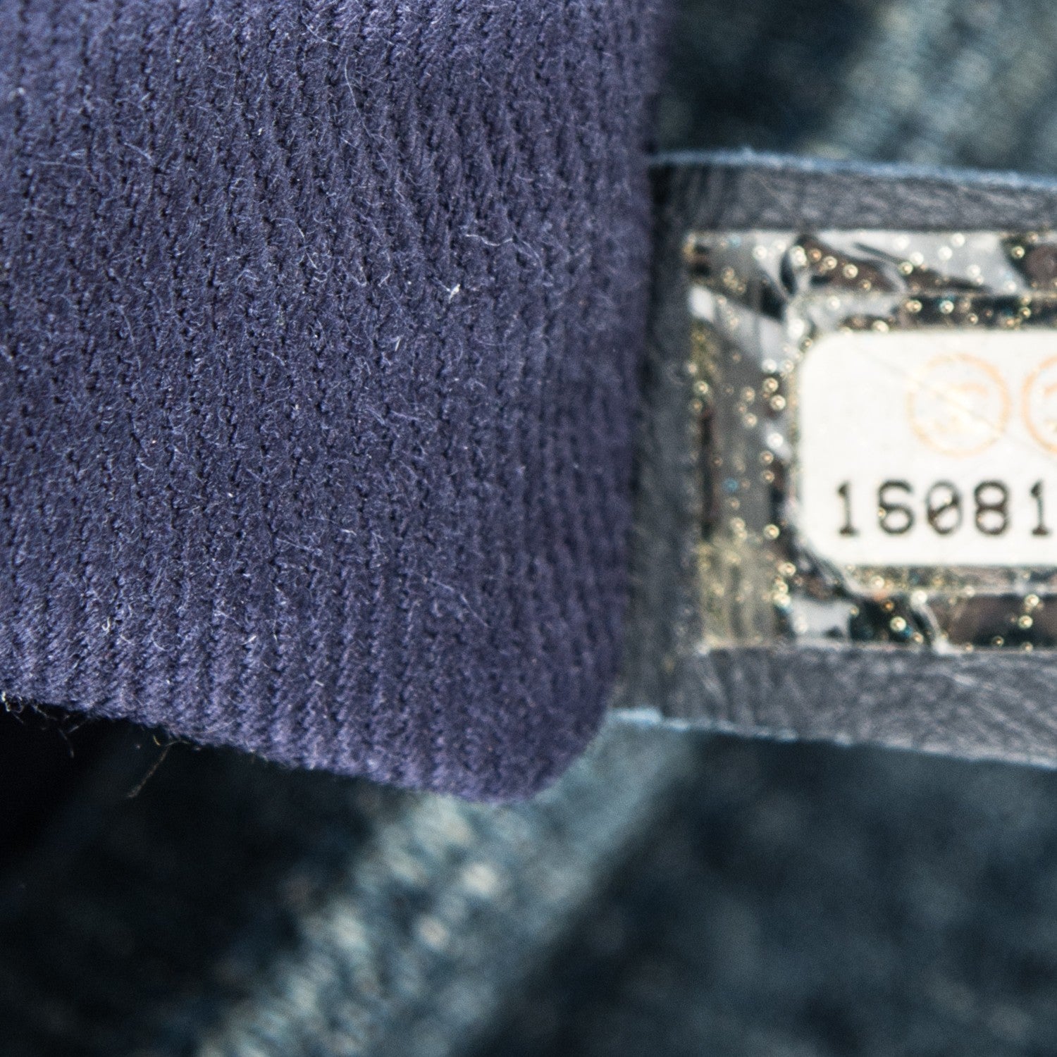 Chanel Denim Camellia Embroidered Large Just Mademoiselle Blue 7 of 7