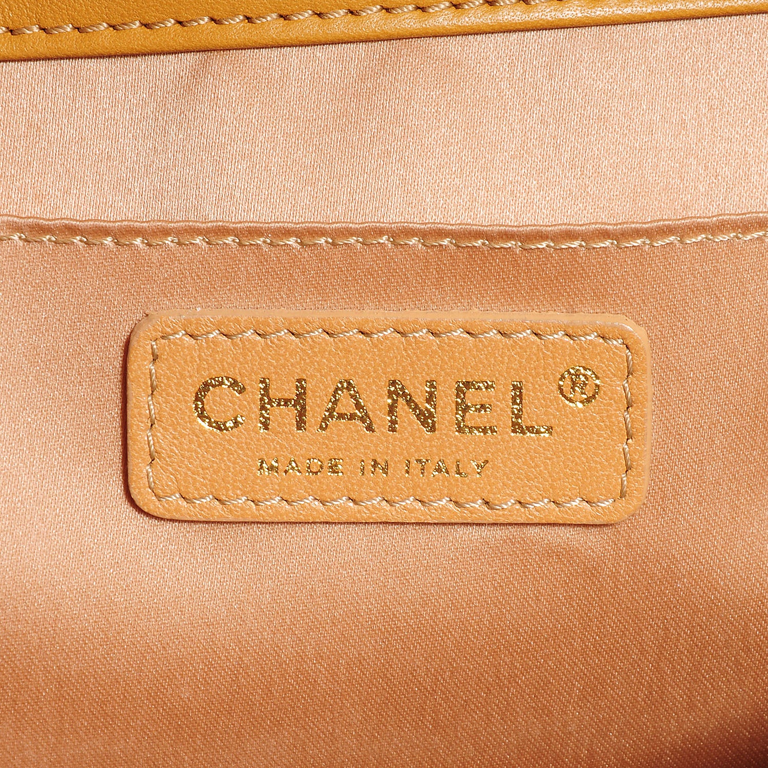 Chanel Patent Medium Madison Flap Gold 7 of 9