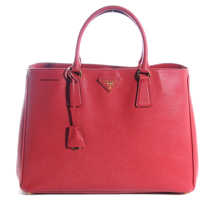 Prada Saffiano Lux Tote Red 1 of 10