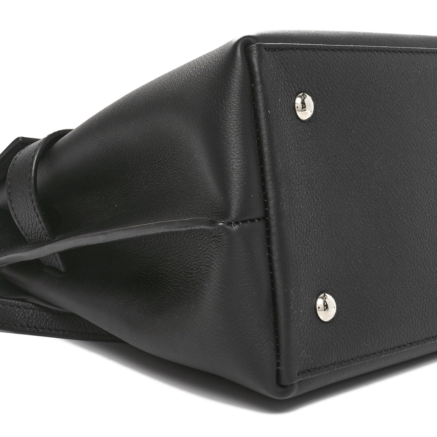 Soft Calfskin Lockme Ever MM Black