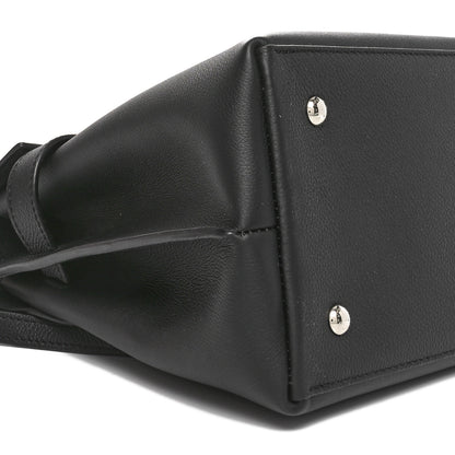 Louis Vuitton Soft Calfskin Lockme Ever MM Black 8 of 10