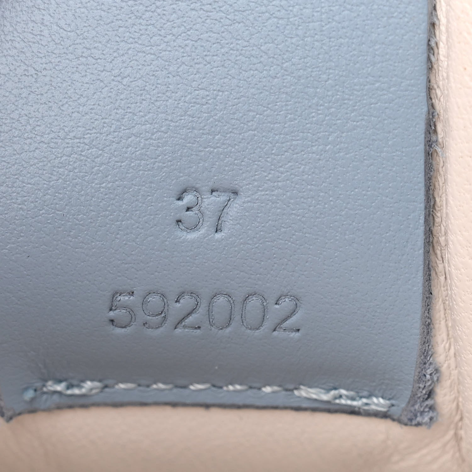 Loewe Calfskin Suede Ballet Runner Sneakers 37 Blue White 8 of 11