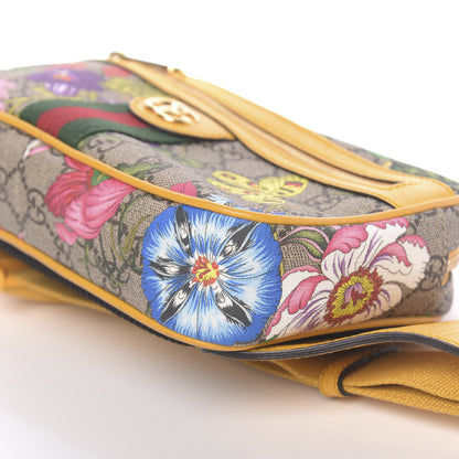 Gucci GG Supreme Monogram Flora Medium Ophidia Belt Bag Beige Multicolor Crop 9 of 10