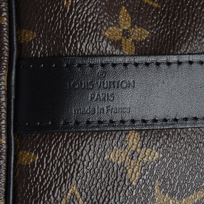 Louis Vuitton Monogram Macassar Keepall Bandouliere 45 6 of 10