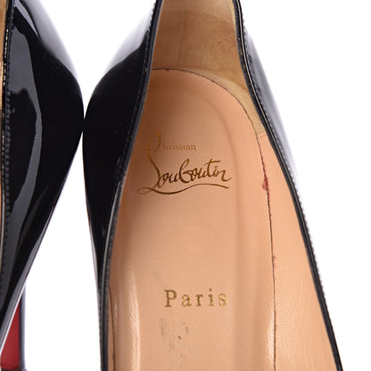 Christian Louboutin Patent Pigalle 100 Pumps 40 Black 10 of 17