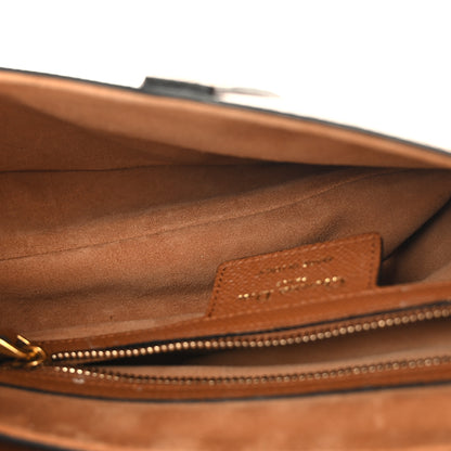 Christian Dior Grained Calfskin Saddle Bag Camello 5 of 9