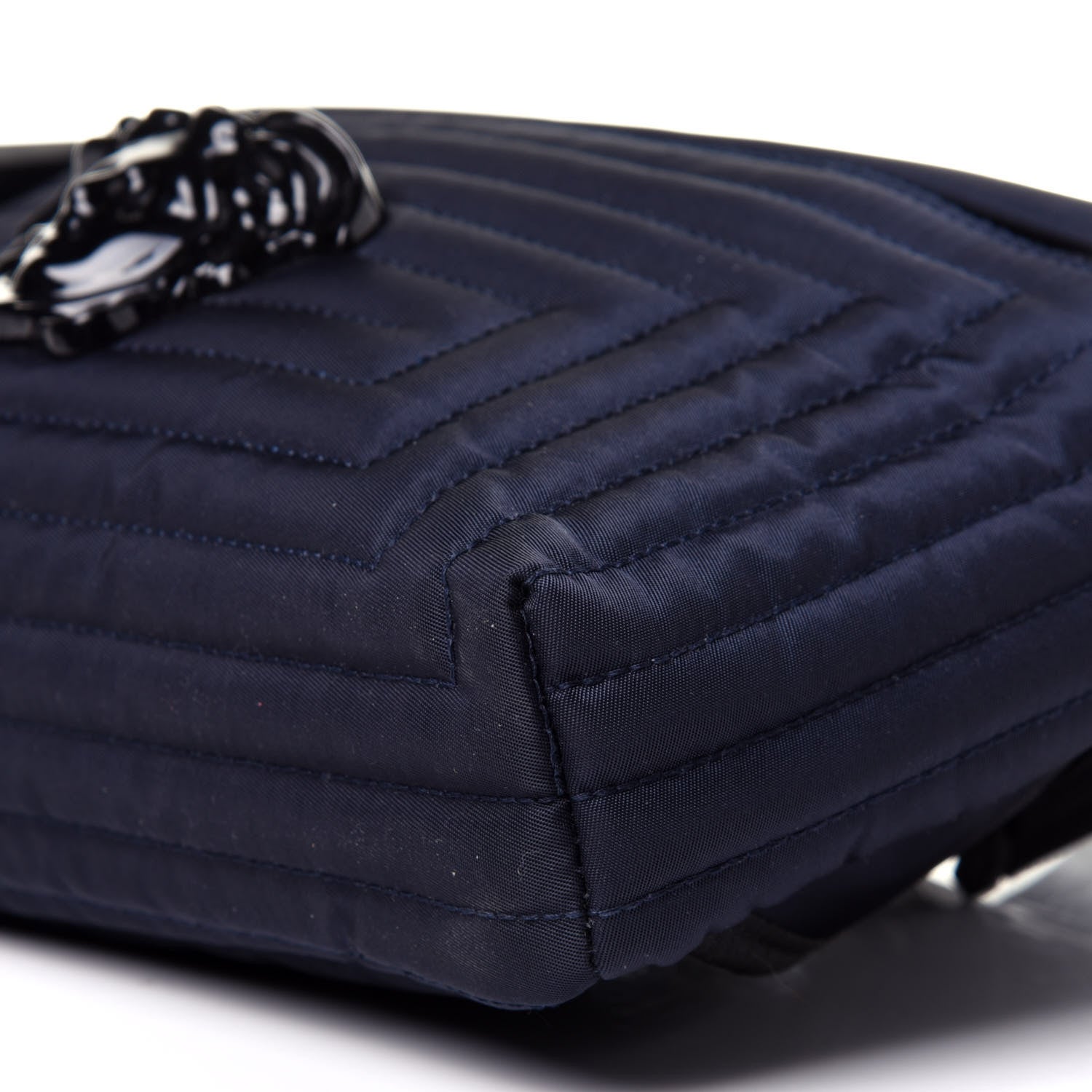 Versace Nylon Palazzo Medusa Belt Bag Navy 7 of 14