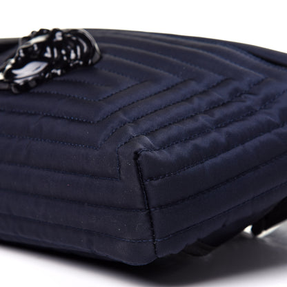 Versace Nylon Palazzo Medusa Belt Bag Navy 7 of 14