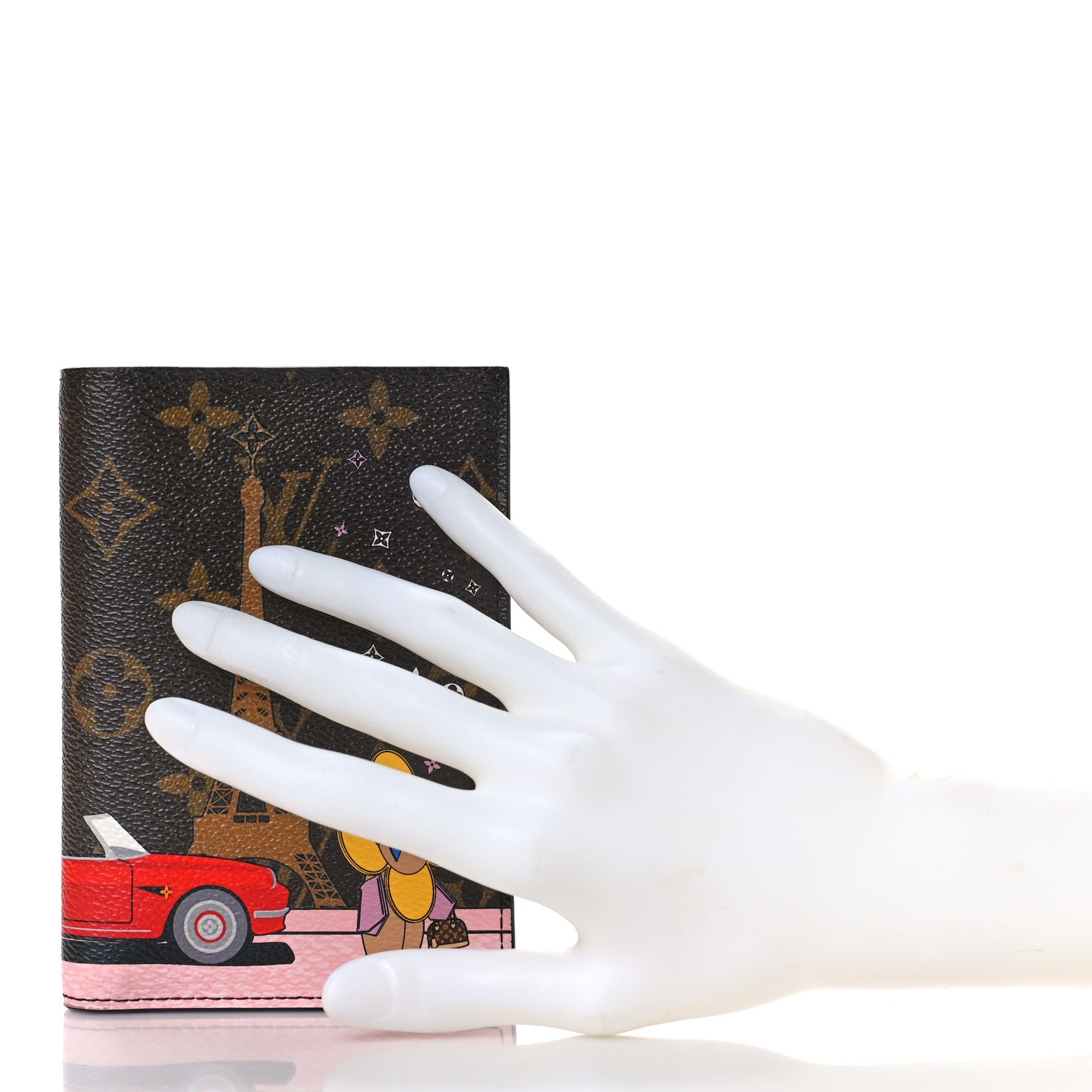 Louis Vuitton Monogram 2019 Christmas Animation Passport Cover Rouge 2 of 9