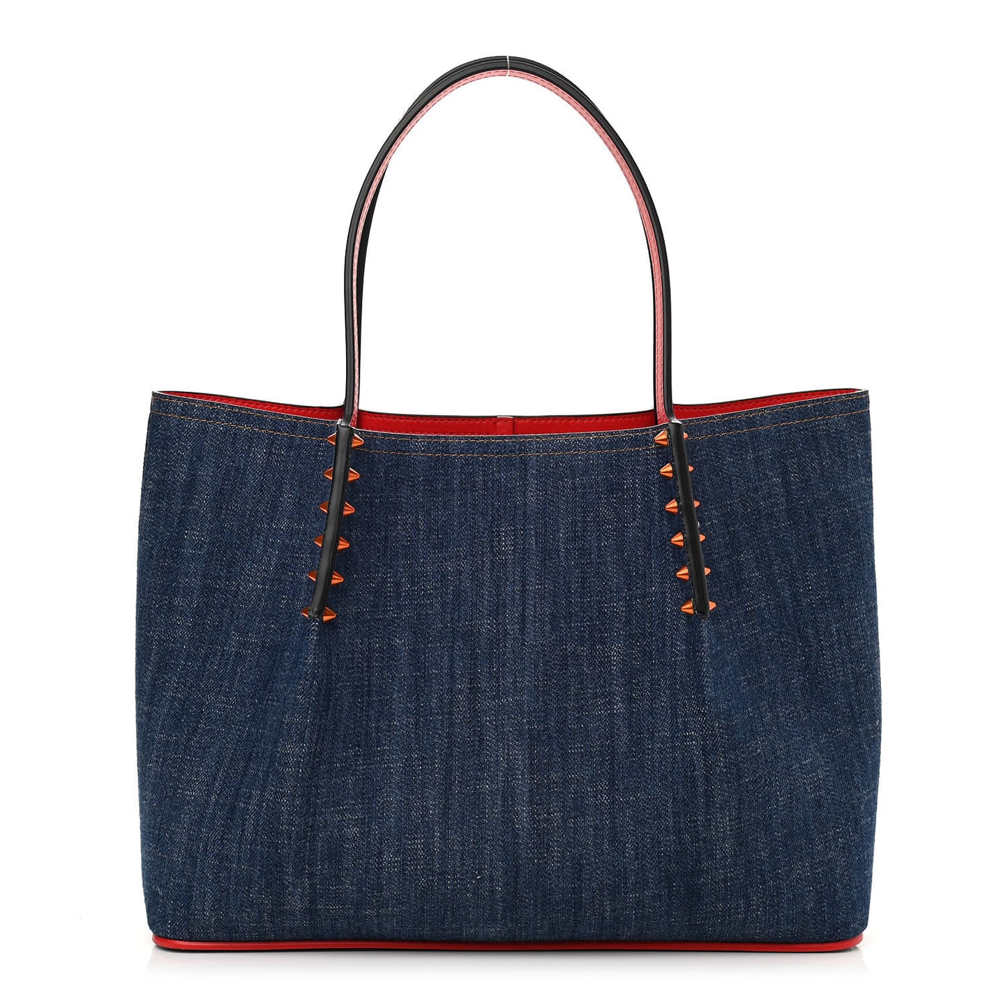 Denim Spiked Small Cabarock Shopper Tote