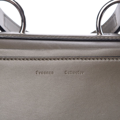 Proenza Schouler Calfskin Small Hava Top Handle Bag Cypress 7 of 8