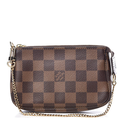 Louis Vuitton Damier Ebene Mini Pochette Accessories 1 of 7