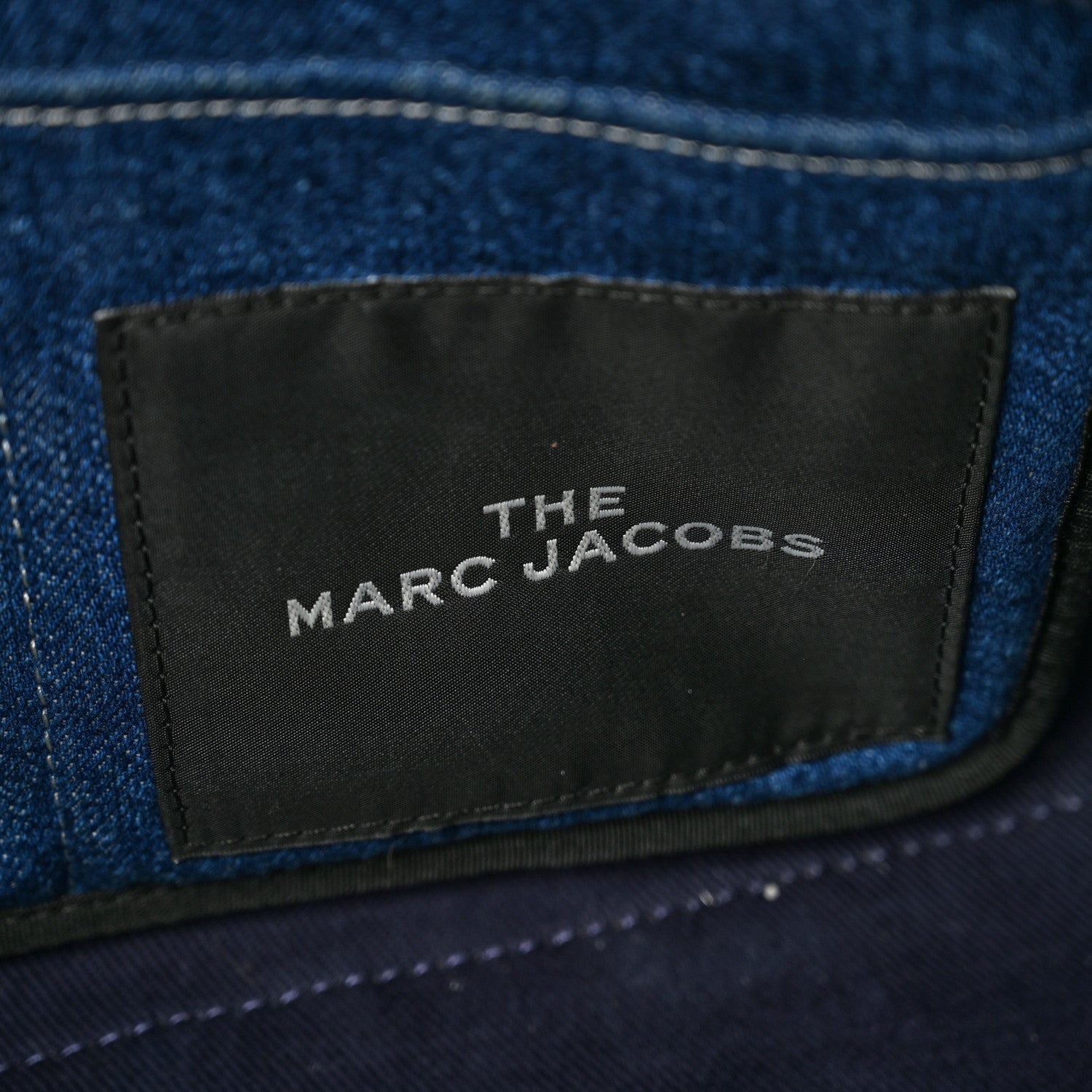 Marc Jacobs Denim Canvas Medium The Tote Bag Blue 7 of 11