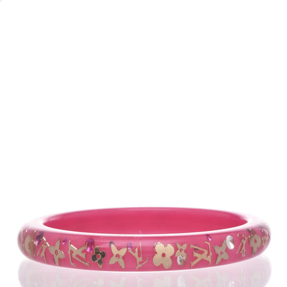 Louis Vuitton Resin Swarovski Inclusion Bracelet PM Framboise 3 of 3