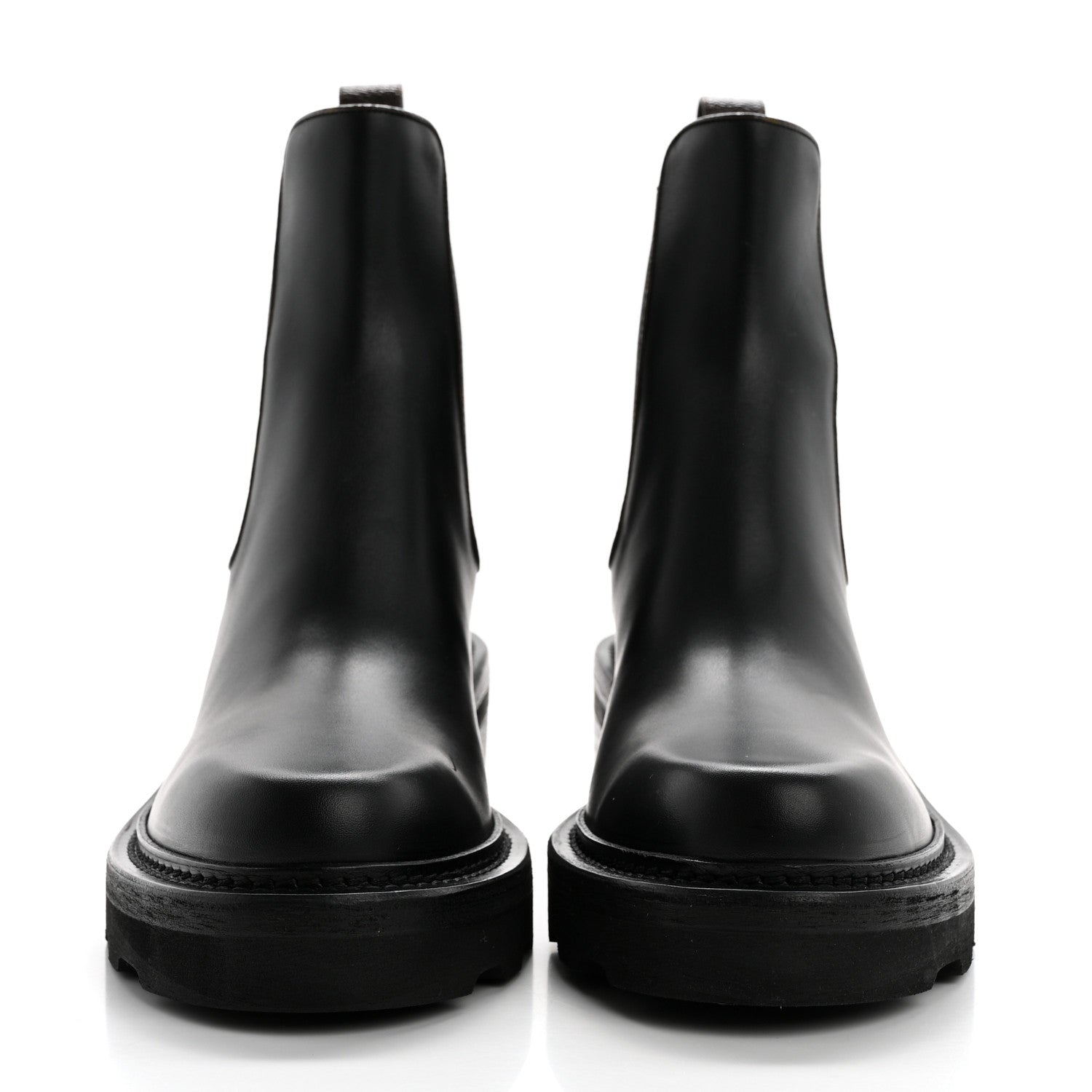 Louis Vuitton Calfskin Monogram Beaubourg Ankle Boots 39 Black 2 of 10