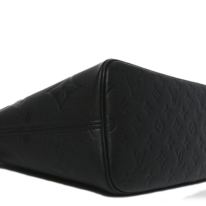 Louis Vuitton Empreinte Monogram Giant Neverfull MM Black 8 of 9