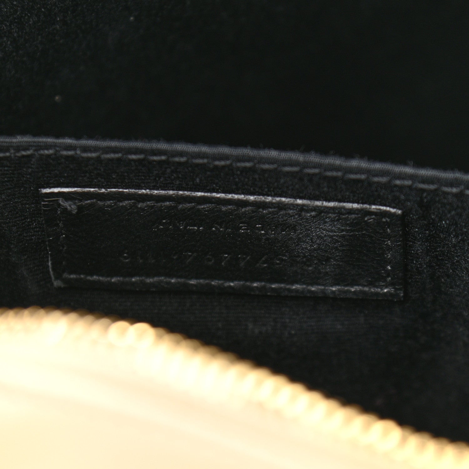 Saint Laurent Calfskin Matelasse Monogram Lou Camera Bag Dark Beige 7 of 10
