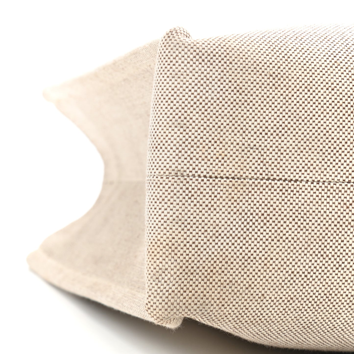Cotton Calfskin Large Woody Ribbon Tote White Blue