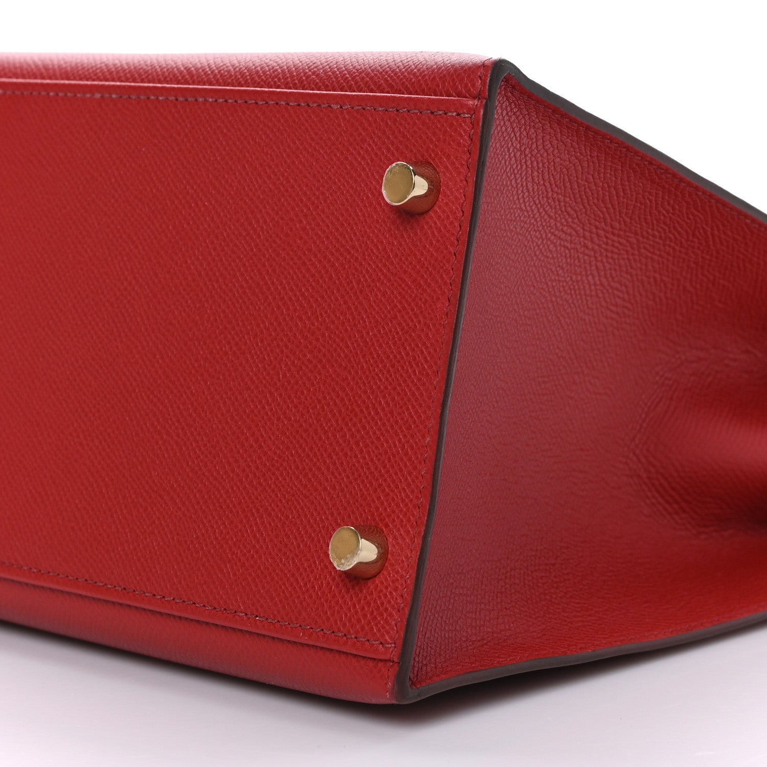 Hermes Epsom Kelly Sellier 35 Rouge Garance 9 of 10