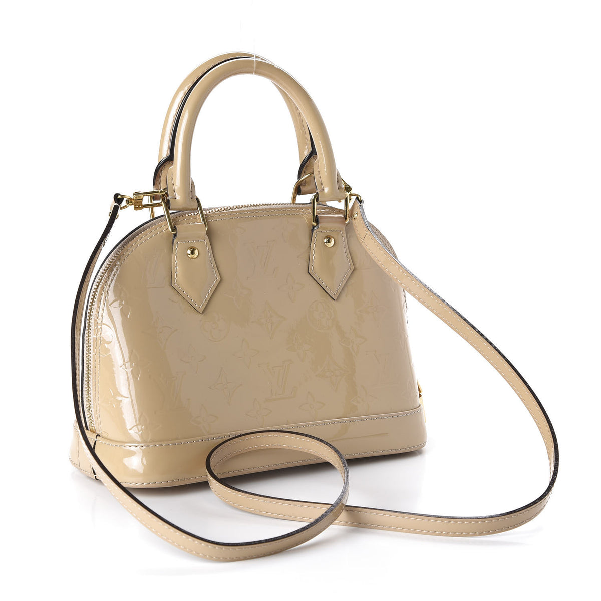 Louis Vuitton Vernis Alma BB Dune 3 of 9
