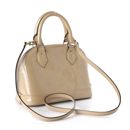 Louis Vuitton Vernis Alma BB Dune 3 of 9