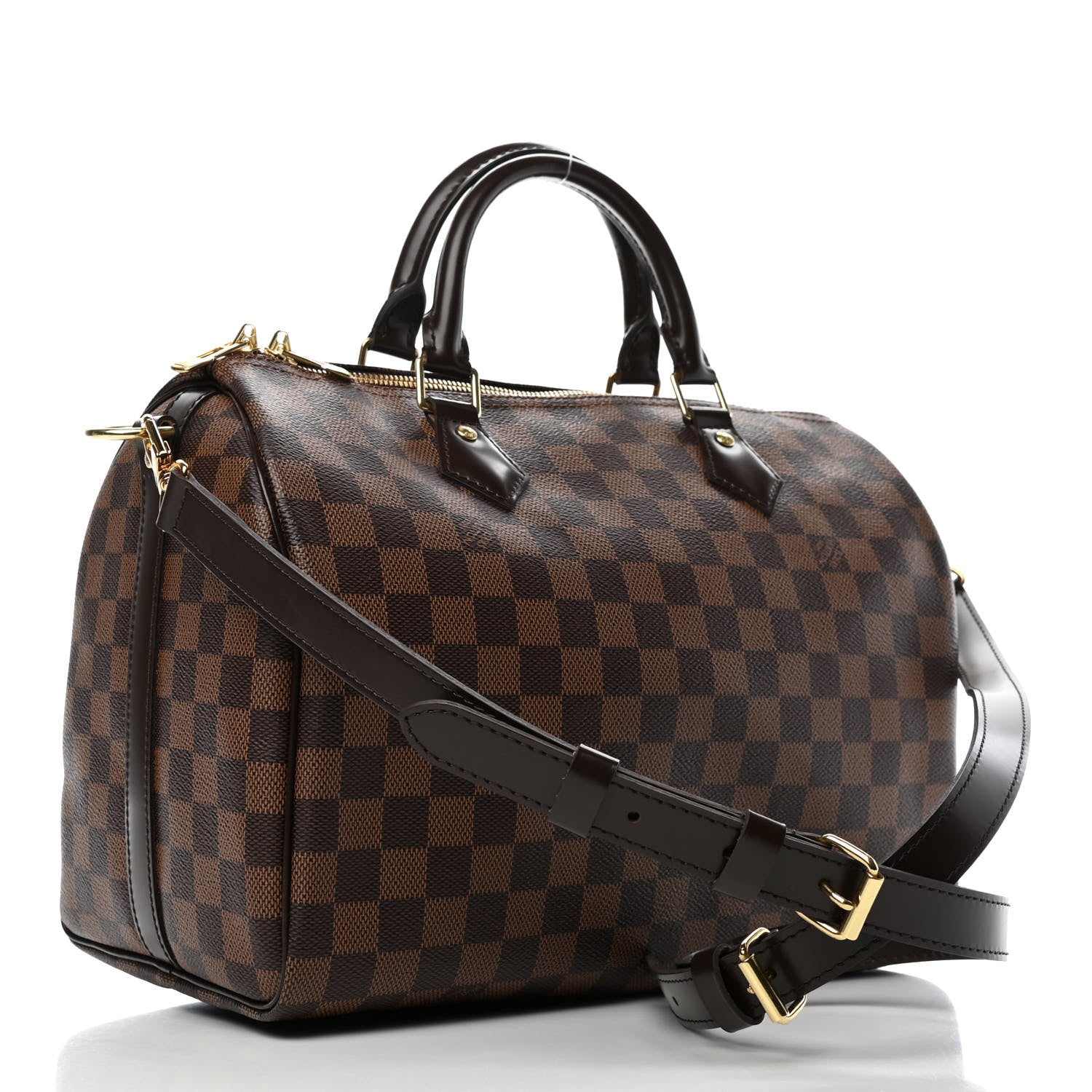 Louis Vuitton Damier Ebene Speedy Bandouliere 30 2 of 4