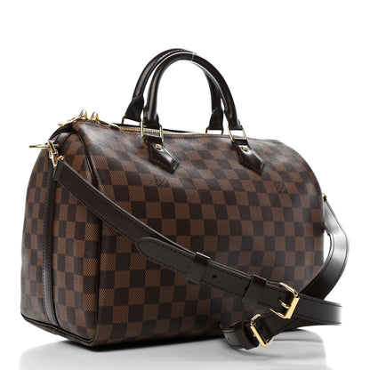 Louis Vuitton Damier Ebene Speedy Bandouliere 30 2 of 4