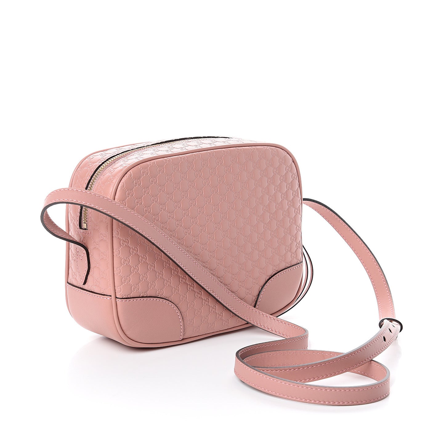 Soft Microguccissima Mini Bree Messenger Bag Soft Pink