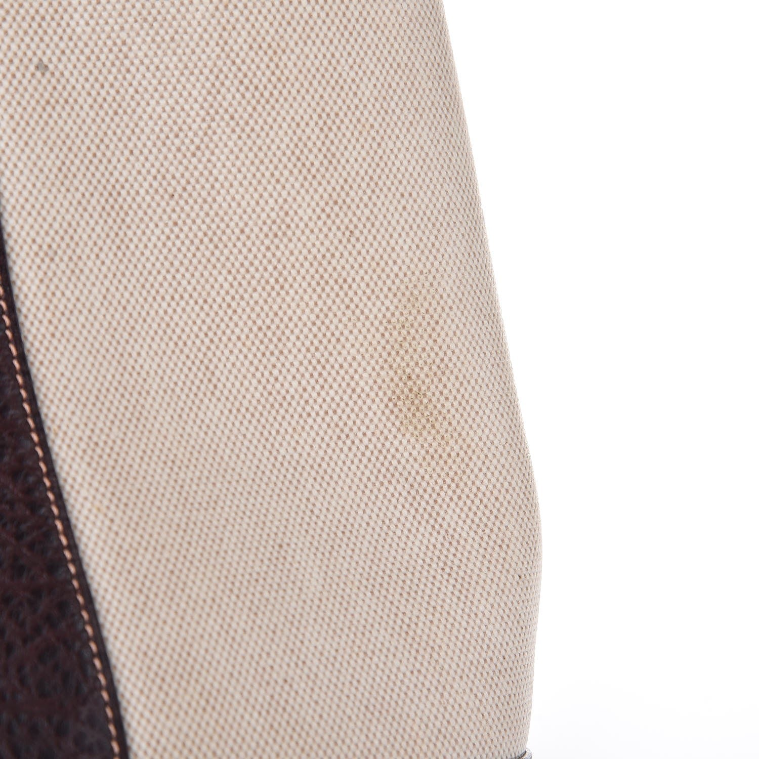 Hermes Buffle Skipper Toile Garden Party 36 MM Tote Marron Fonce 12 of 12