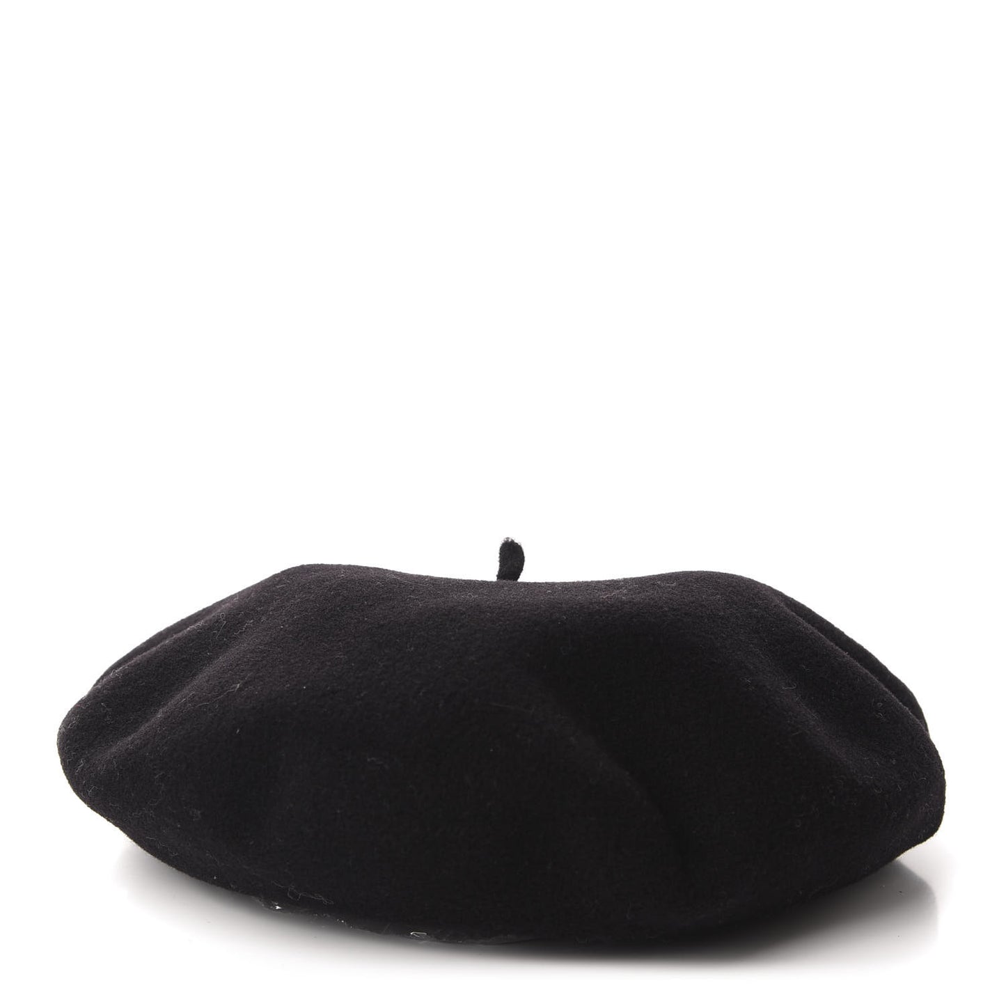 Wool Bonnie Beret 56 Black
