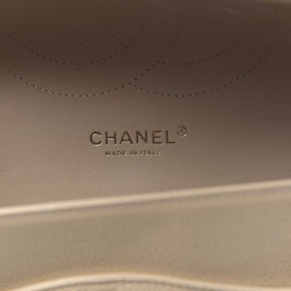 Chanel Caviar Quilted Jumbo Double Flap Beige Clair 6 of 10