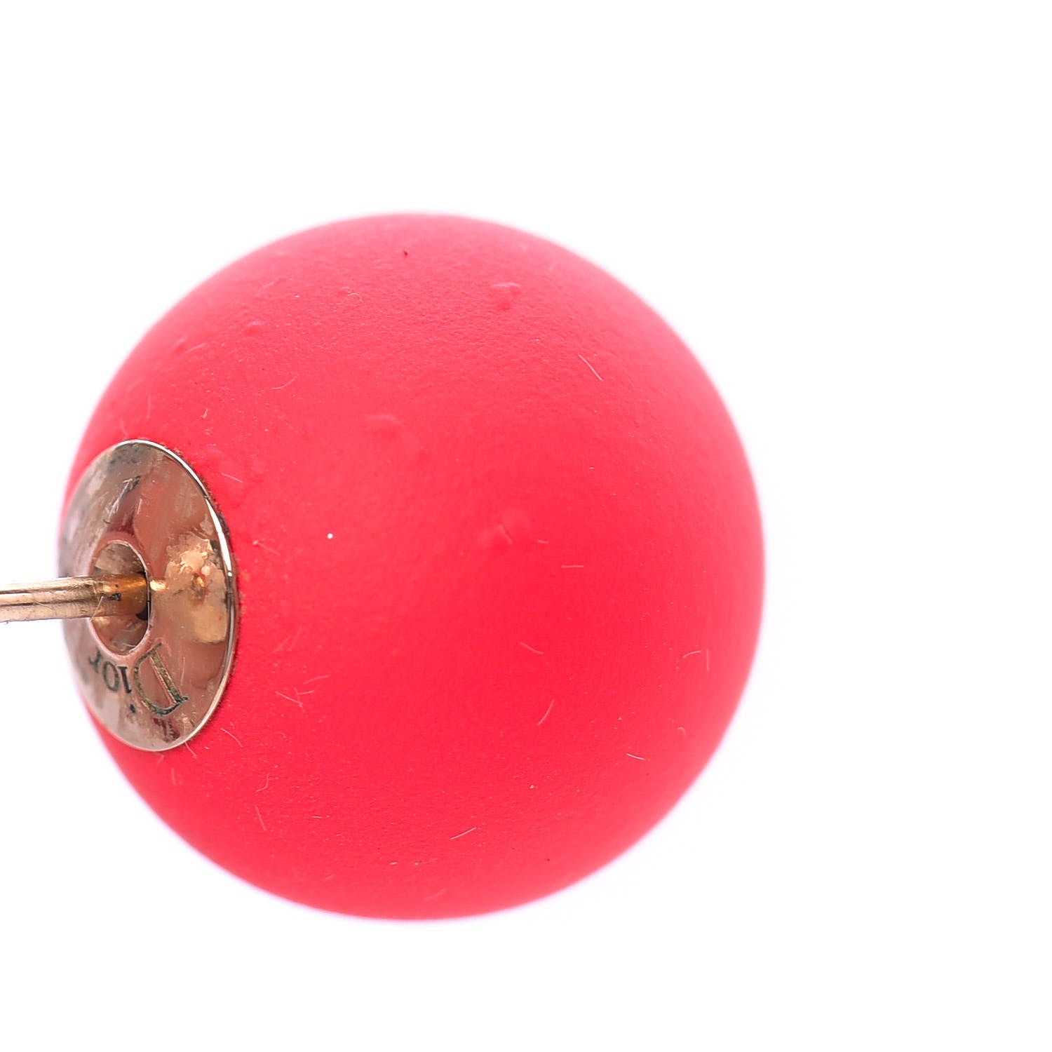 Christian Dior Mise En Dior Tribal Earrings Matte Pink 7 of 8