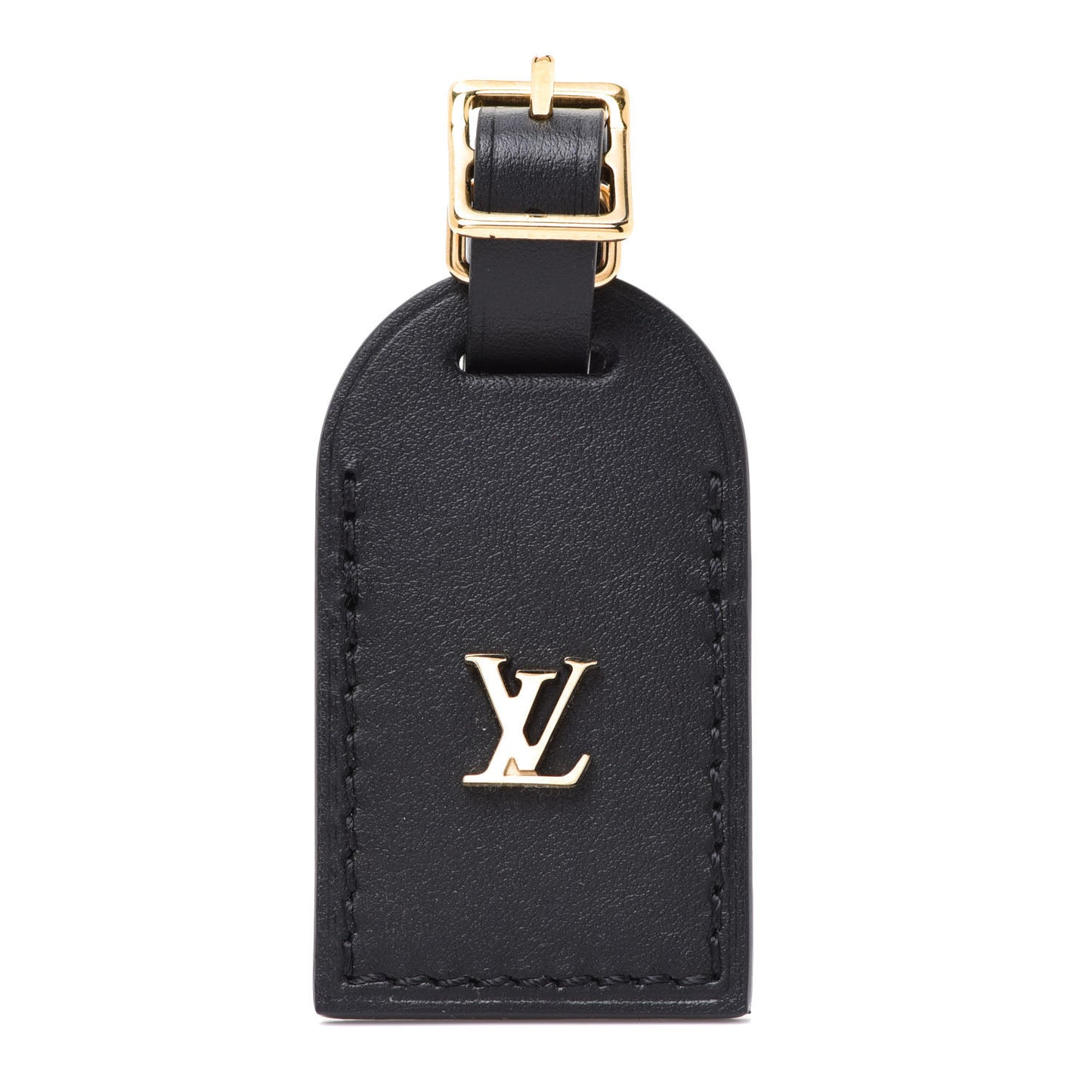 Calfskin Odeon Bag Charm Black