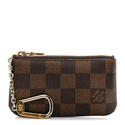 Damier Ebene Key Pouch