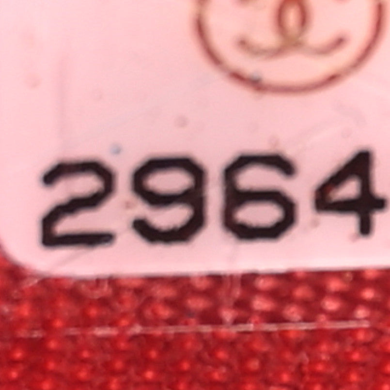 Chanel Caviar Quilted Boy Zip Around Coin Purse Wallet Red 7 of 9