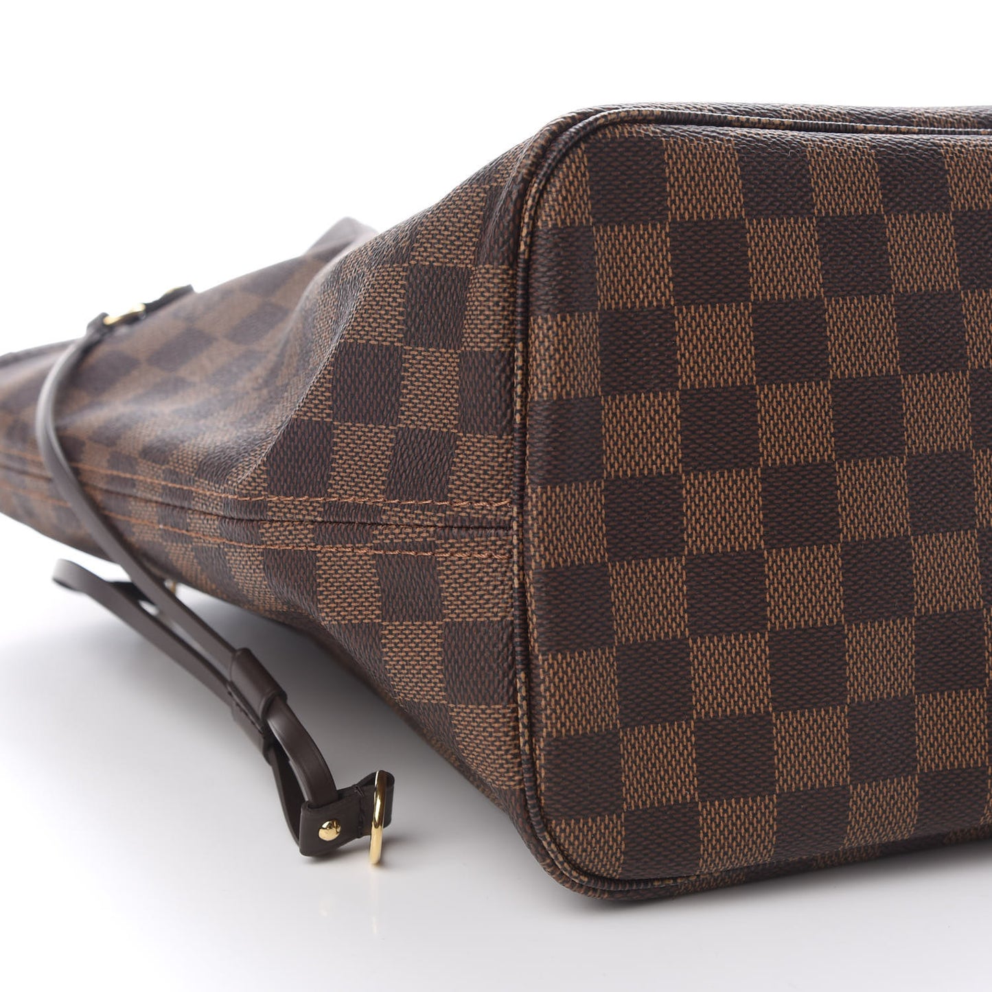 Damier Ebene Neo Neverfull MM Rose Ballerine