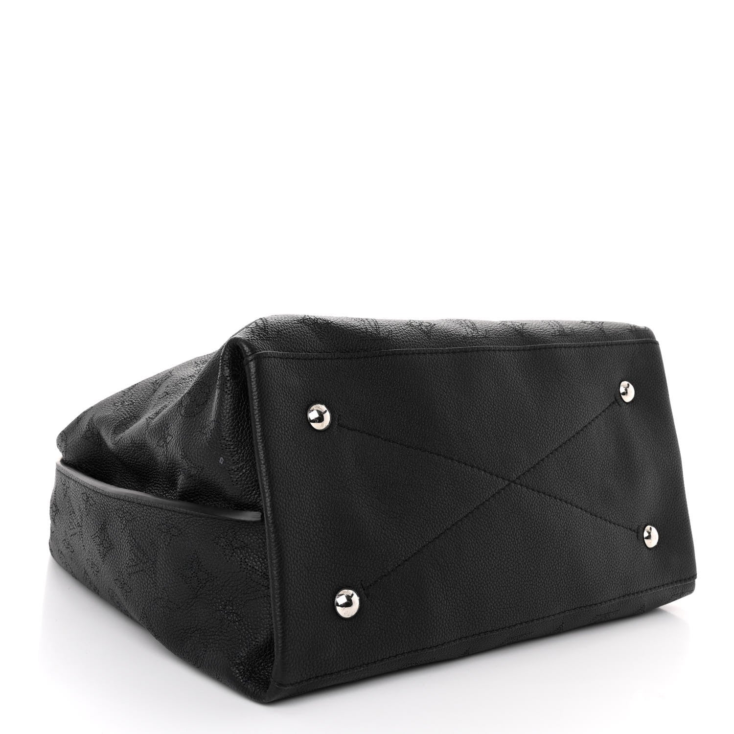Louis Vuitton Mahina Carmel Hobo Black 4 of 9