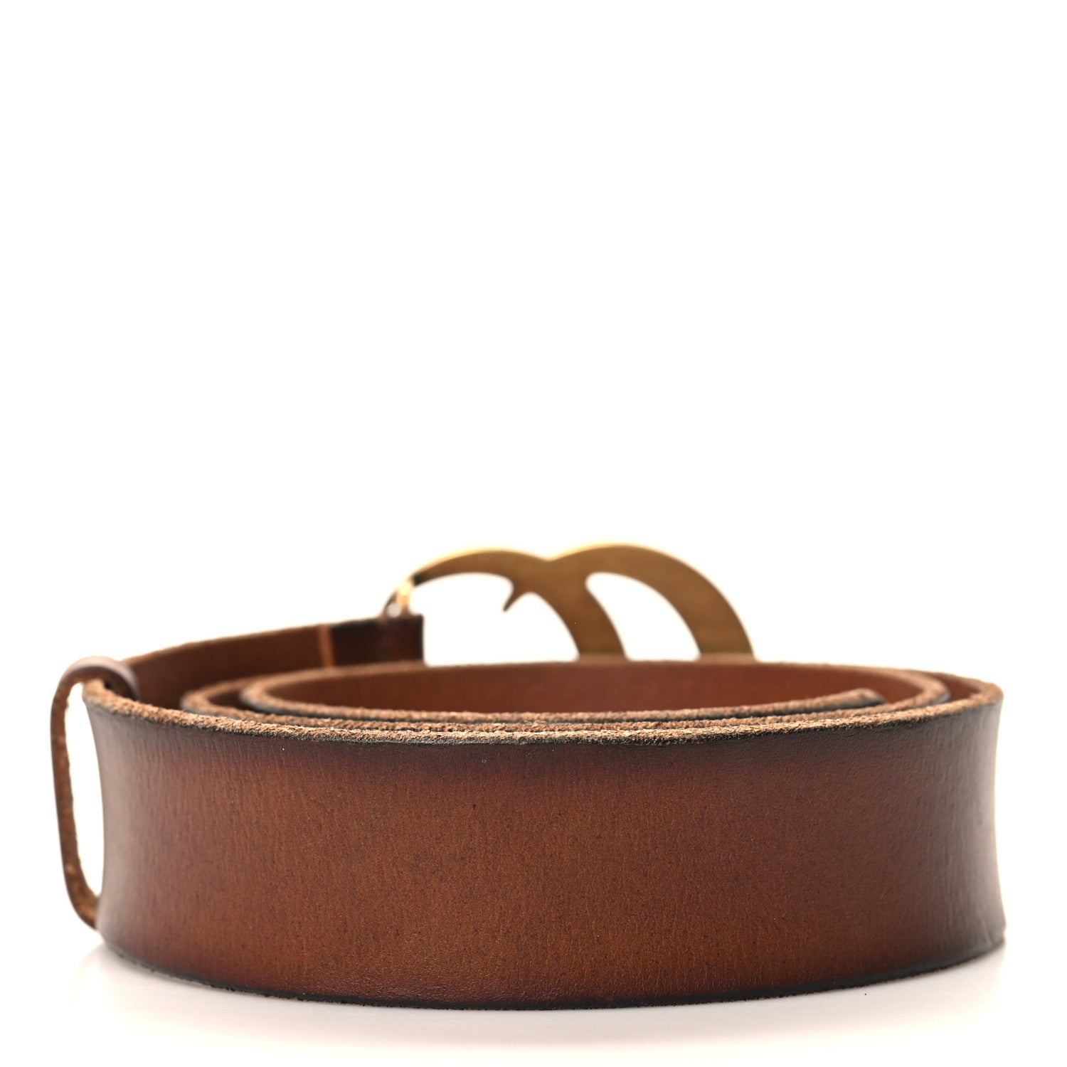 Gucci Faded Calfskin Double G 40mm Belt 90 36 Cuir 2 of 5