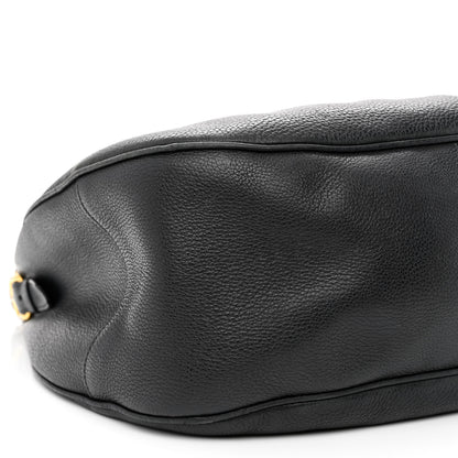 Prada Vitello Daino Hobo Black 10 of 18