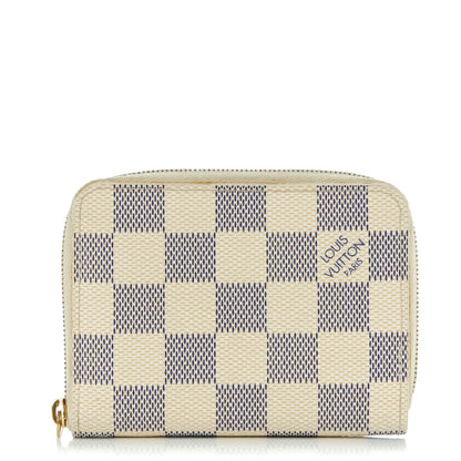 Louis Vuitton Damier Azur Zippy Coin Purse 1 of 9