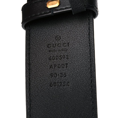 Gucci Calfskin Double G 40mm Belt 90 36 Black 3 of 6