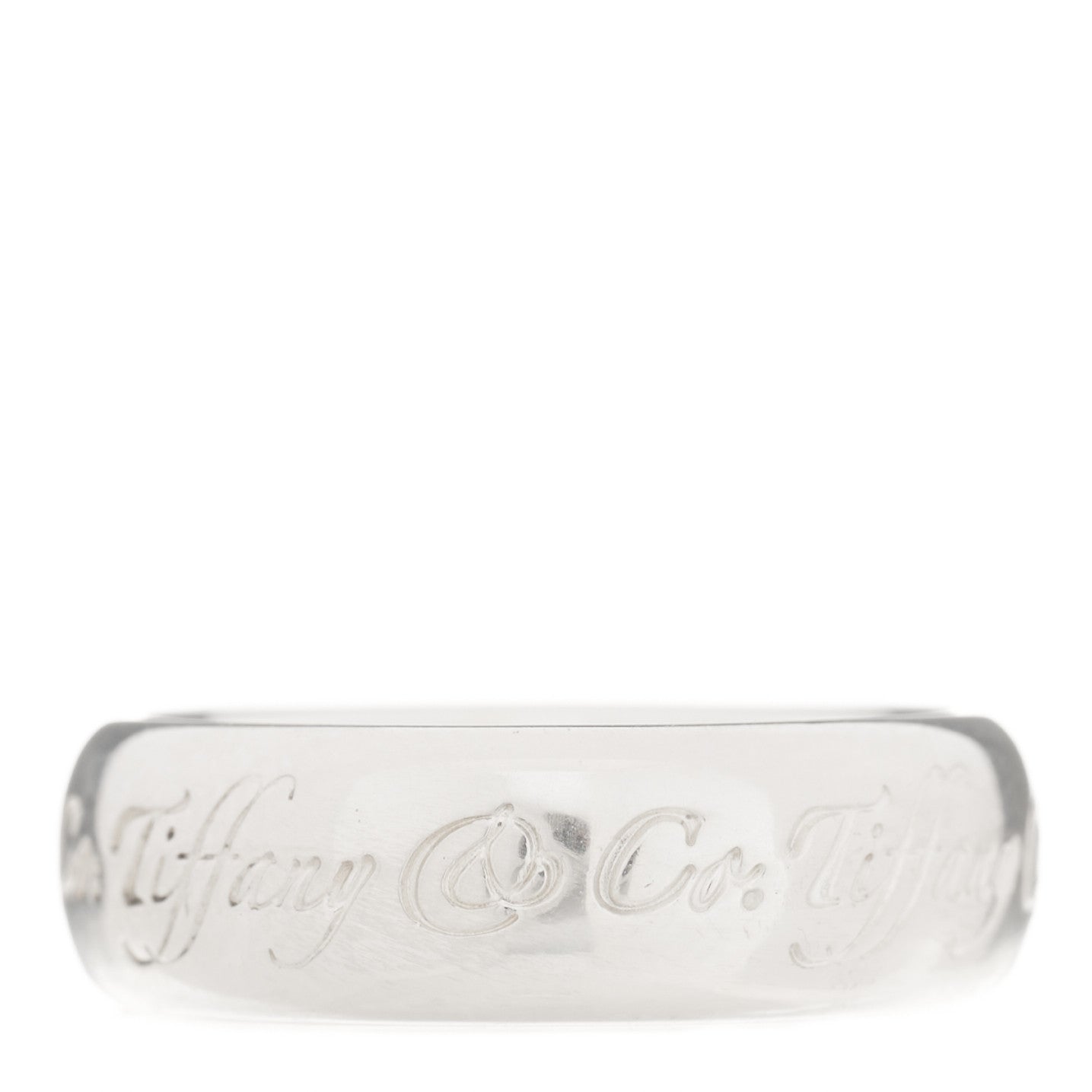Tiffany Sterling Silver Notes Ring 48 4.5 3 of 4
